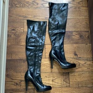 Thigh high Nine West boots